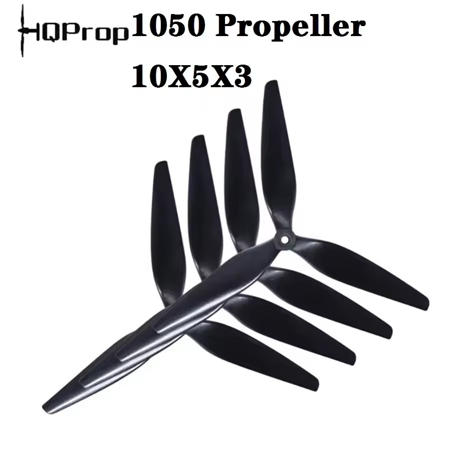 10x5x3 1050 10in 3-Blade Glass - Fpv Drone Propeller review and price